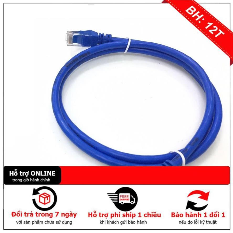 BH12TH 💥 2 MÉT DÂY MẠNG CAT6E Bấm Sẵn 2 đầu [ FREE SHIP ĐƠN TỪ 50K ]