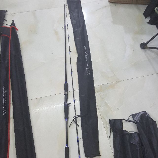 cần câu lure 2 khúc rỗng 2m1 ngang ximen cần y hình cần khoẻ giá rẻ