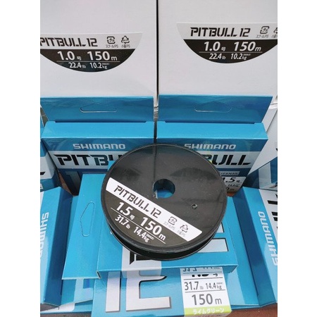 Dây Dù Câu Cá PE Shimano Pitpul X12  Siêu Căng, Độ Bền Cao