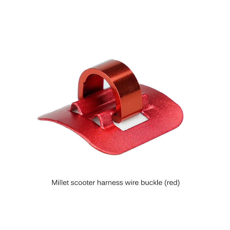 [double]Scooter Alloy Cable Loop Buckle Organizer Electric Scooter Accessories for Xiaomi M365