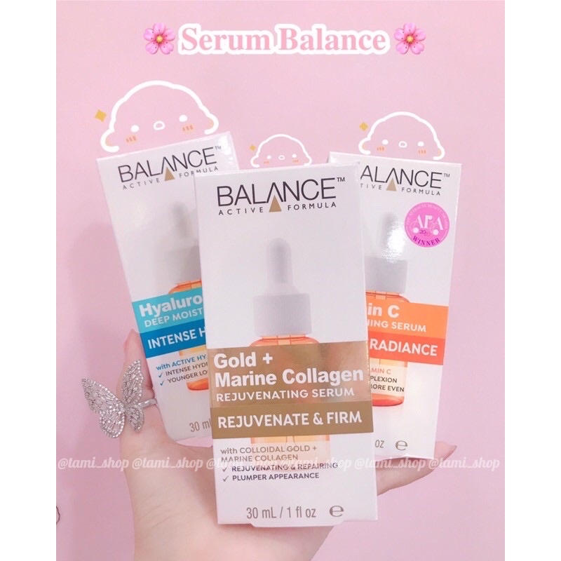 Tinh Chất Dưỡng Da Balan.ce Vitamin C, Niacinamide, Hyaluronic Active Formula Serum