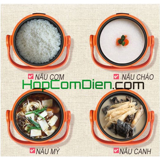 Nồi cơm điện mini Meiyun A2 di động | BigBuy360 - bigbuy360.vn