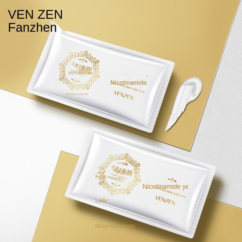 Mặt Nạ Men Niacinamide Dưỡng Ẩm Se Khít Lỗ Chân Lông Sử Dụng Một Lần Tiện Lợi Thoải Mái Khi Ngủ