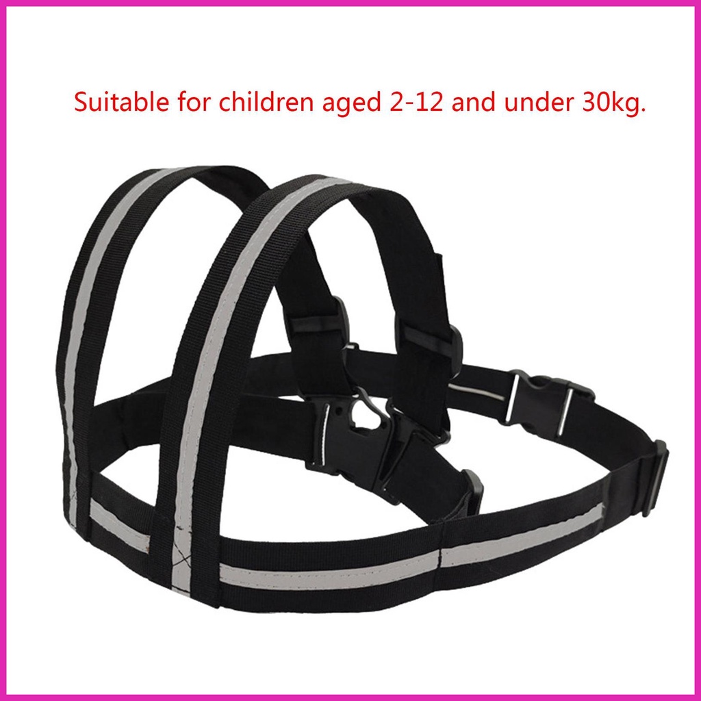 Đai An Toàn Cho Bé Khi Đi Xe Máy Có Tay Cầm Phản Quang Tiện Dụng