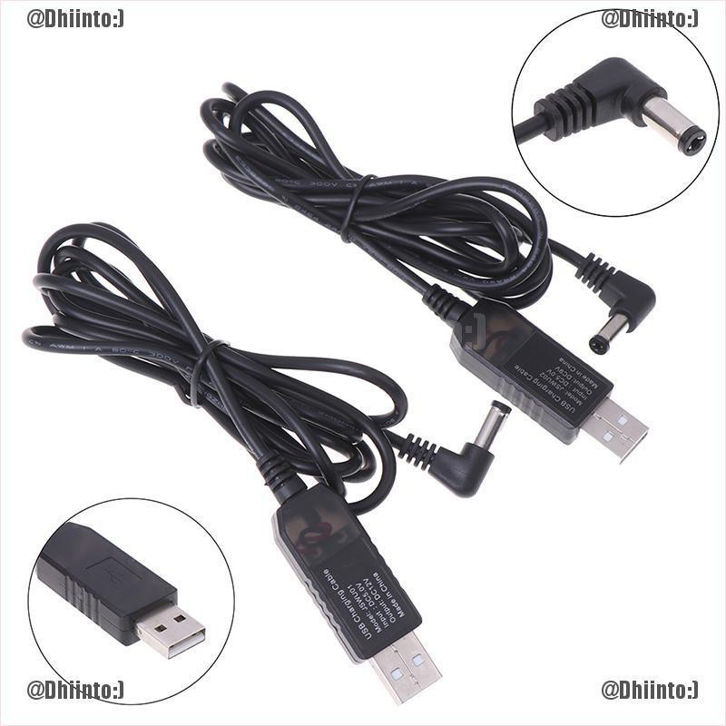 Dây cáp chuyển đổi Usb Dc 5V To Dc 9V 12V 2.1x5.5mm