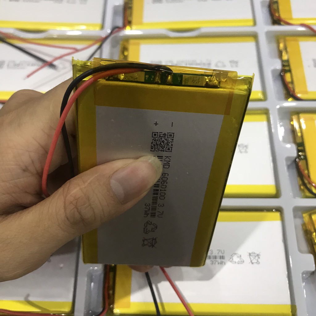 Pin Lithium- Polymer 6060100- 5000mAh mới 100% chuẩn dung lượng