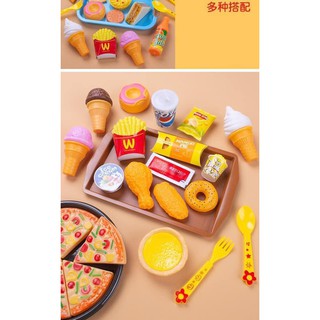 SET ĐỒ CHƠI MÓN ĂN(42 chi tiết )
