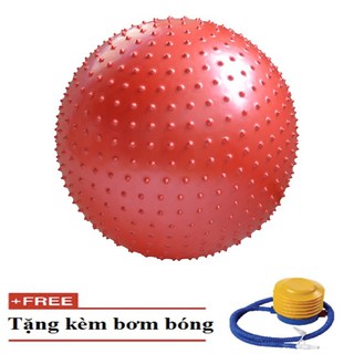 Bóng tập Yoga gai 65cm + tặng bơm