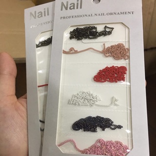 Dây xích trang trí làm nail