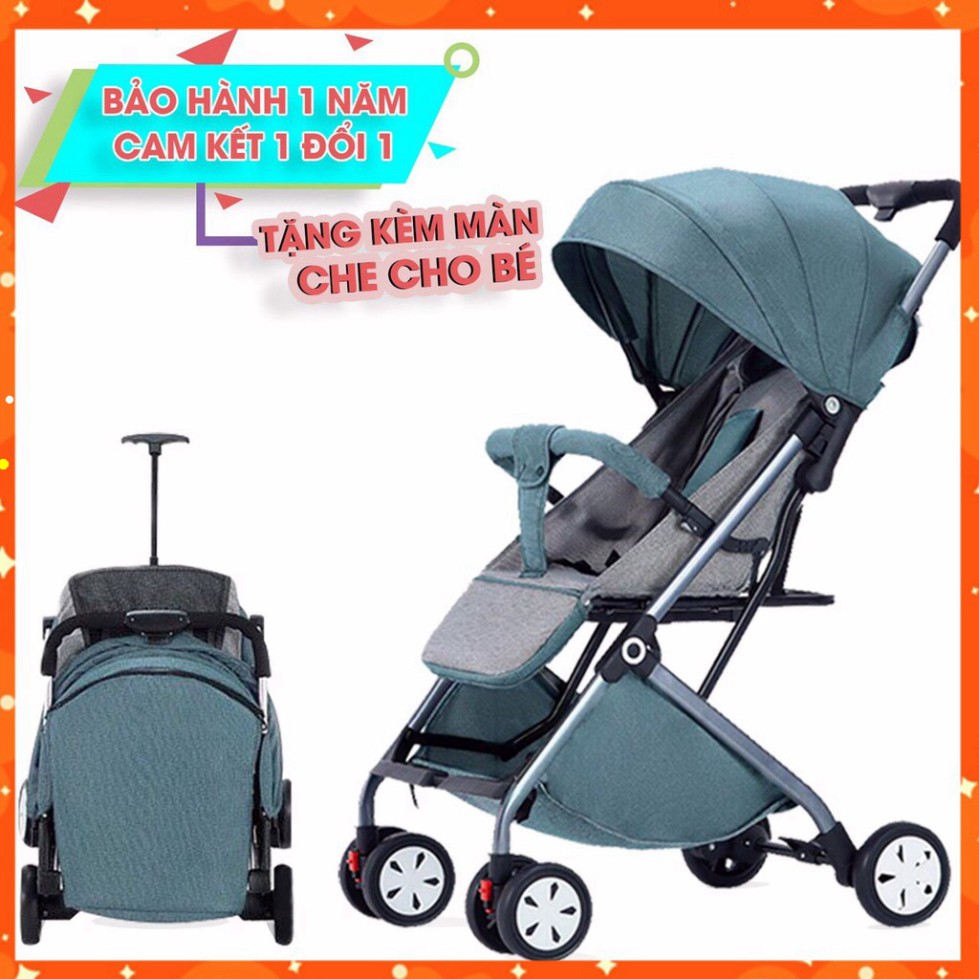 ✈️[Freeship] Xe đẩy cho bé, Xe đẩy gấp gọn em bé bé, siêu nhẹ, an toàn và tiện lợi T&T