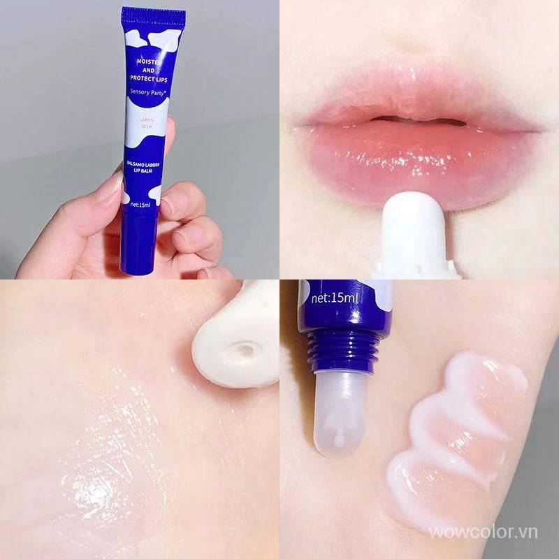 [Hàng mới về] Tinh chất dưỡng môi SENSORY PARTY dưỡng ẩm tẩy tế bào chết 15ml
