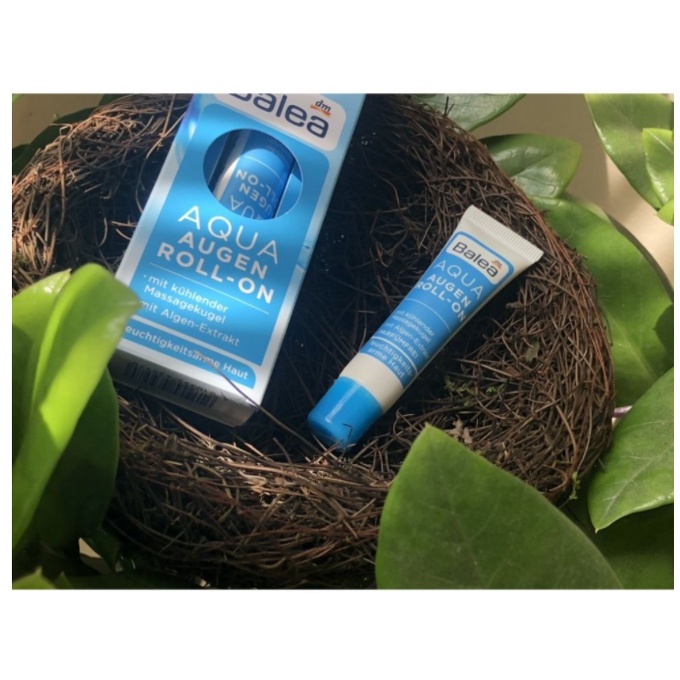 Lăn dưỡng mắt Balea Aqua Đức 15ml, lăn mắt mát xa giảm thâm quầng mắt - Shop Viloet
