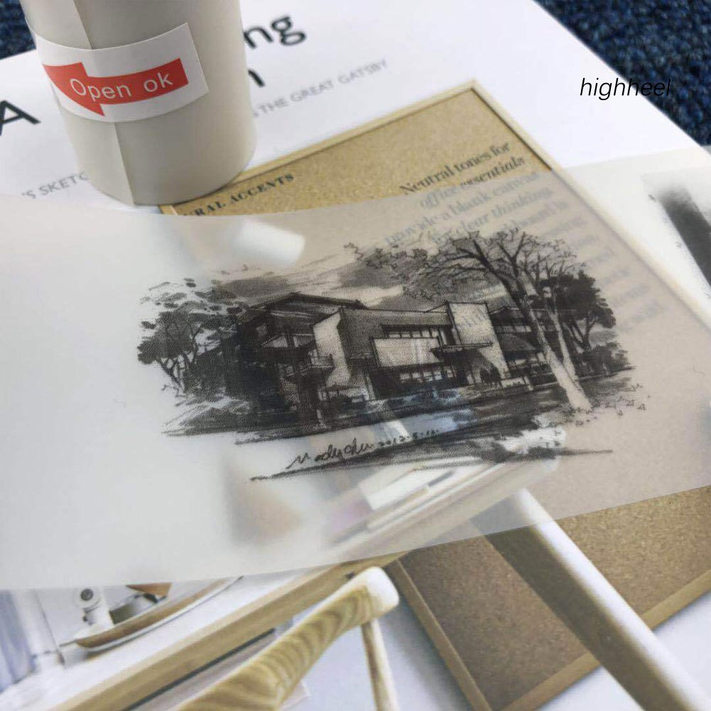 Cuộn Giấy In Nhiệt Bán Trong Suốt Kích Thước 57x30mm Chuyên Dụng Cho Máy In Ảnh Paperang