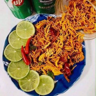 Khô gà lá chanh(bịch zip)