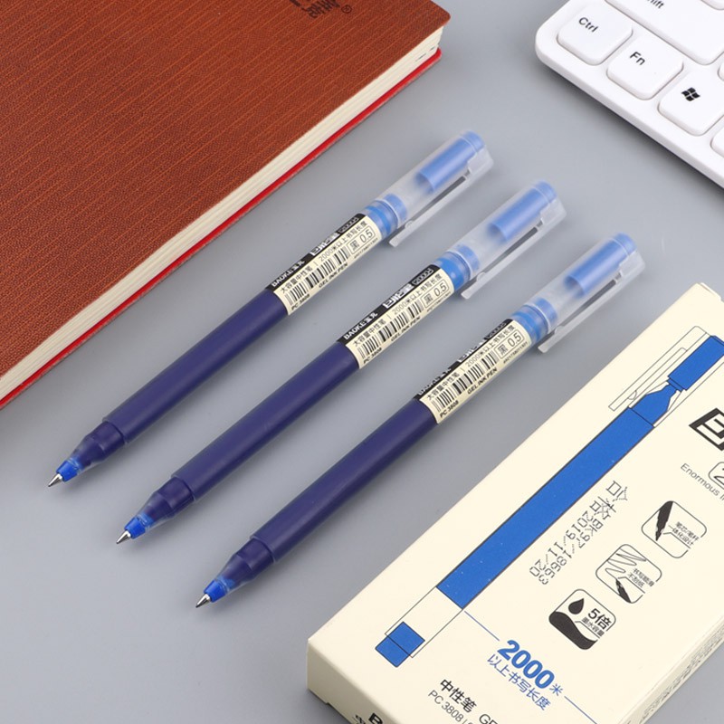Bút gel Baoke - PC3808 - 2000m - vô địch về mực