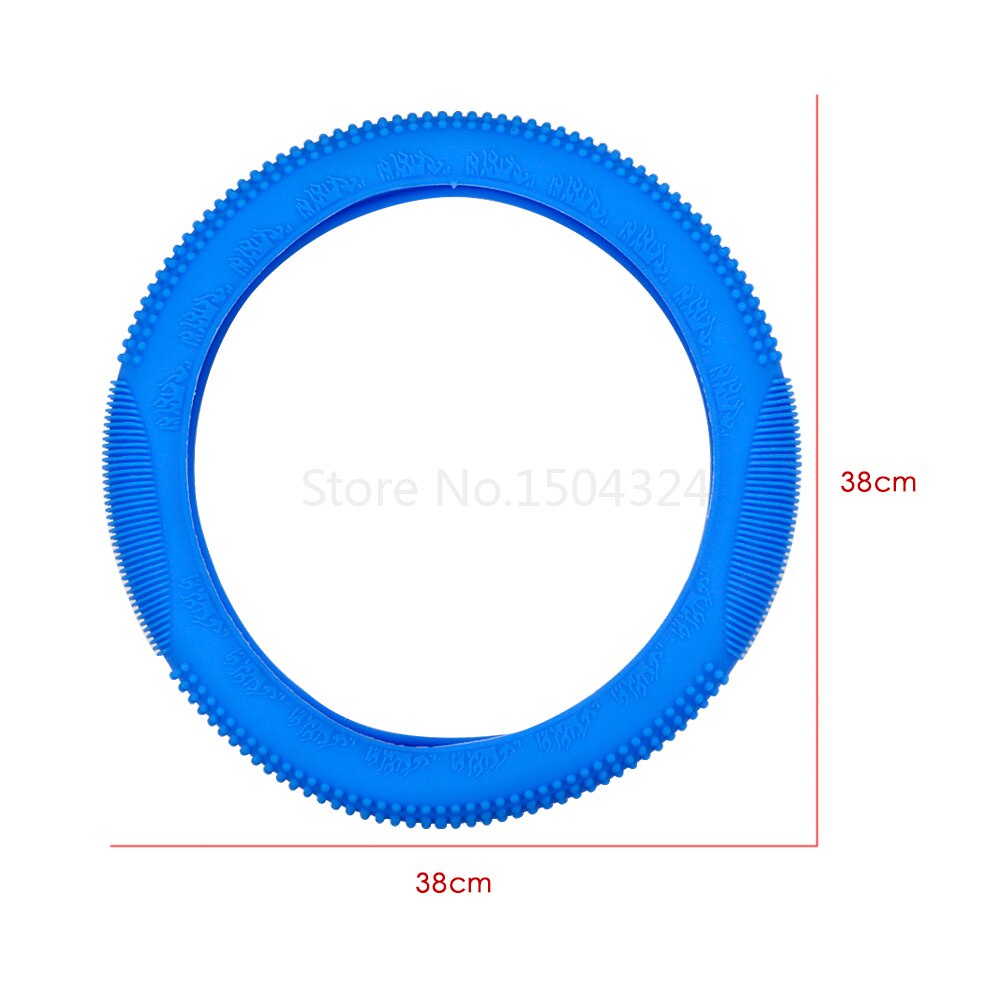 Bọc vô lăng SILICON ô tô (PK168) Bọc vô lăng xe hơi- hạt matxa chống trơn