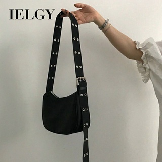Túi đeo chéo đi làm, đi học, vải canvas - dây đục lỗ