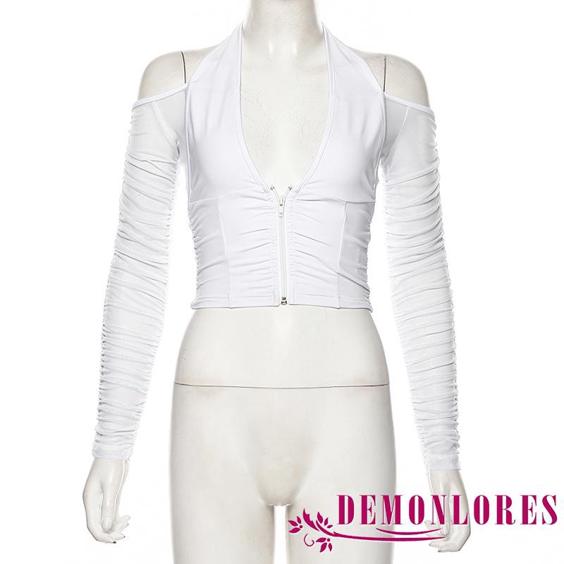 Áo Khoác Cardigan Cổ Chữ V Khoét Sâu Gợi Cảm Cho Nữ | BigBuy360 - bigbuy360.vn