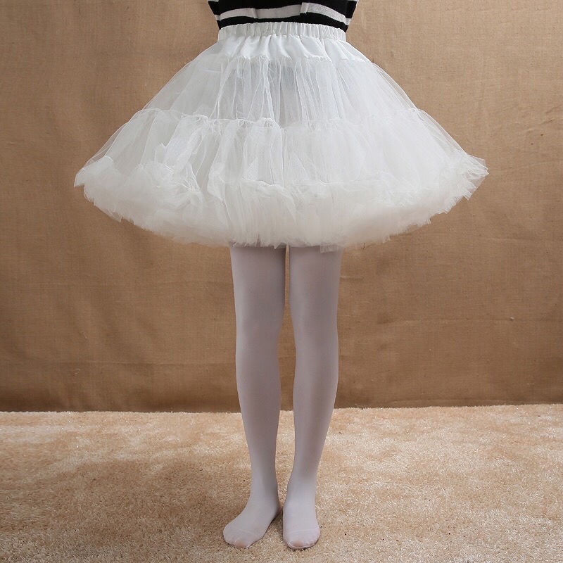 Váy Lót Lolita. Váy Cưới Cô Gái Mềm Mại Với Váy Lưới Đôi. Váy Bồng Bềnh. Váy Ren Ngắn Lót Lớp Lót Không Có Xương. Chân Váy Lưới Hóa Trang Nhân Vật. Jk Váy Thủy Thủ Phù Hợp Với petticoat