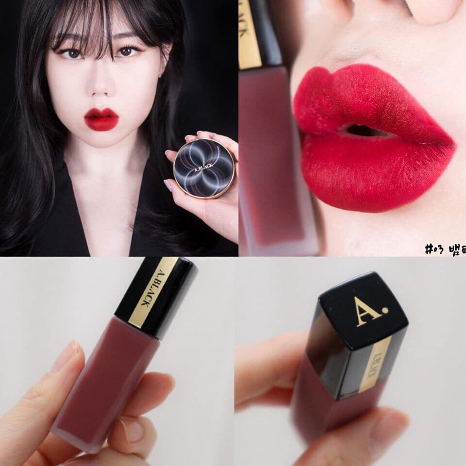 Son Kem Lì A. BLACK Artistic Velvet Tint Lux Red. | BigBuy360 - bigbuy360.vn