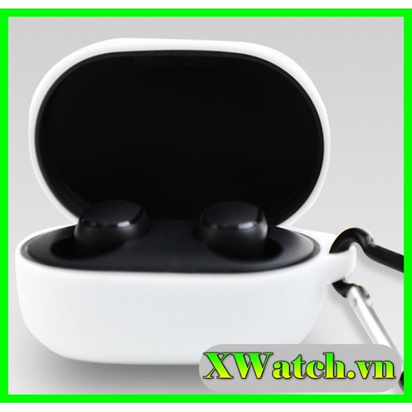 Bao Silicon Cho Tai Nghe Xiaomi Redmi Airdots có móc