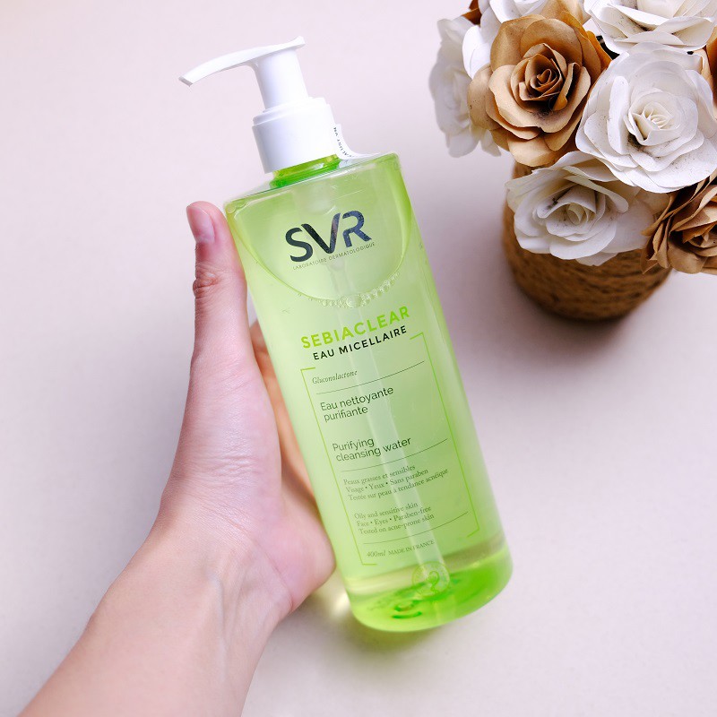 [Chính Hãng] Nước Tẩy Trang SVR SEBIACLEAR Eau Micellaire - Dành Cho Da Dầu Mụn