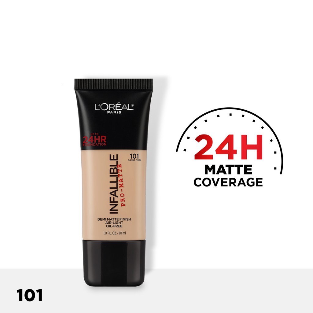 Kem nền Loreal Infallible Pro-Matte 24hr Foundation