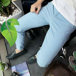 Quần kaki dáng hàn rêu bộ đội