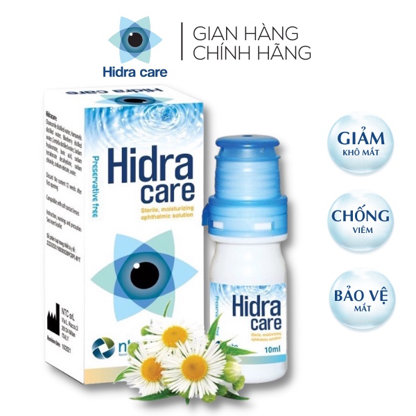 Nước mắt nhân tạo thế hệ mới Hidracare