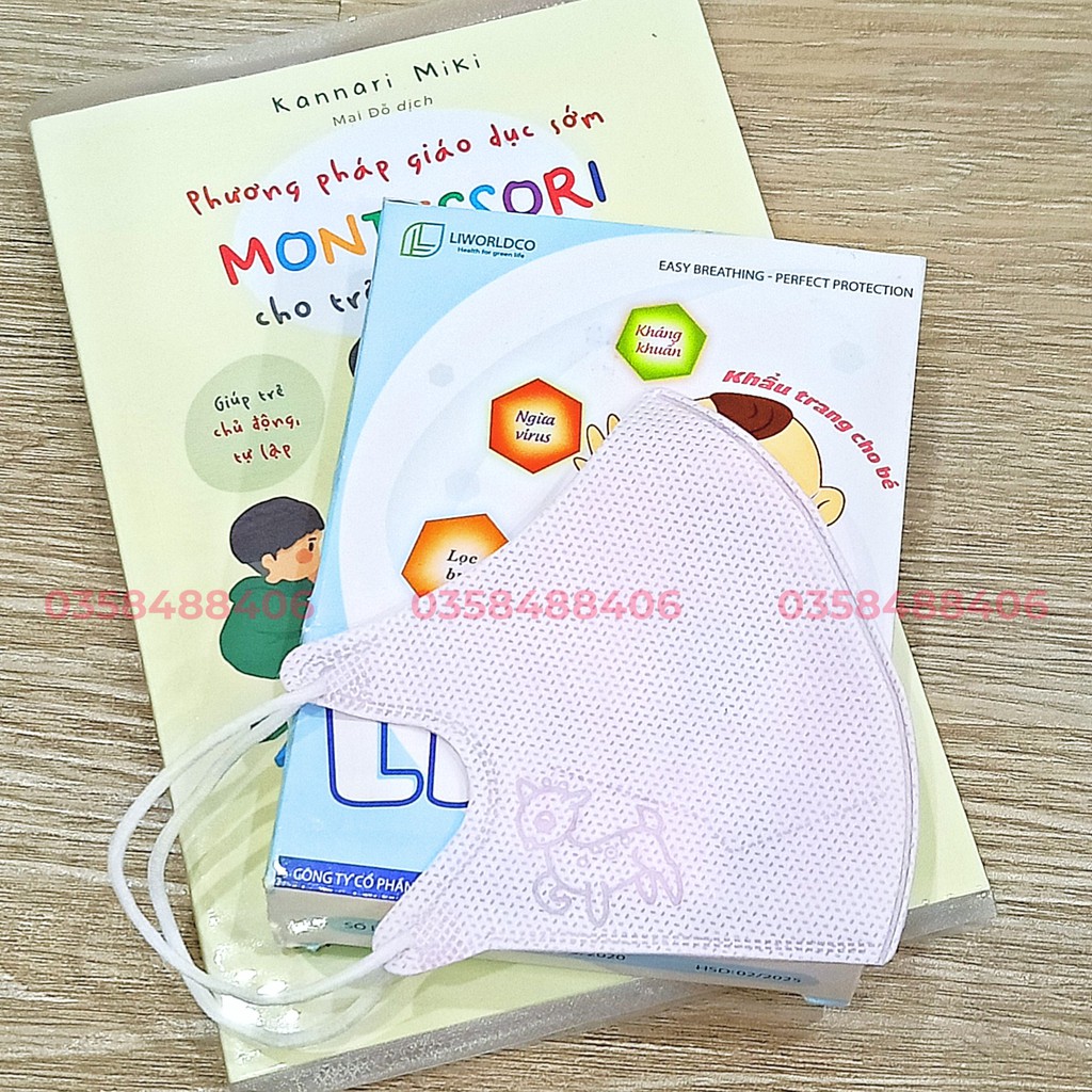 Khẩu trang y tế kháng khuẩn Lily / Lehaco Chính Hãng cho bé / trẻ em | BigBuy360 - bigbuy360.vn