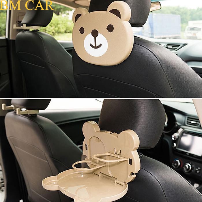 Khay Để Đồ, Nước Uống, Sau Ghế Xe Ô Tô Ngộ Nghĩnh , Tiện Lợi