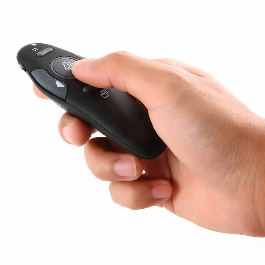 2.4GHz Wireless USB PowerPoint Presenter RF Remote Control Laser Pointer Pen