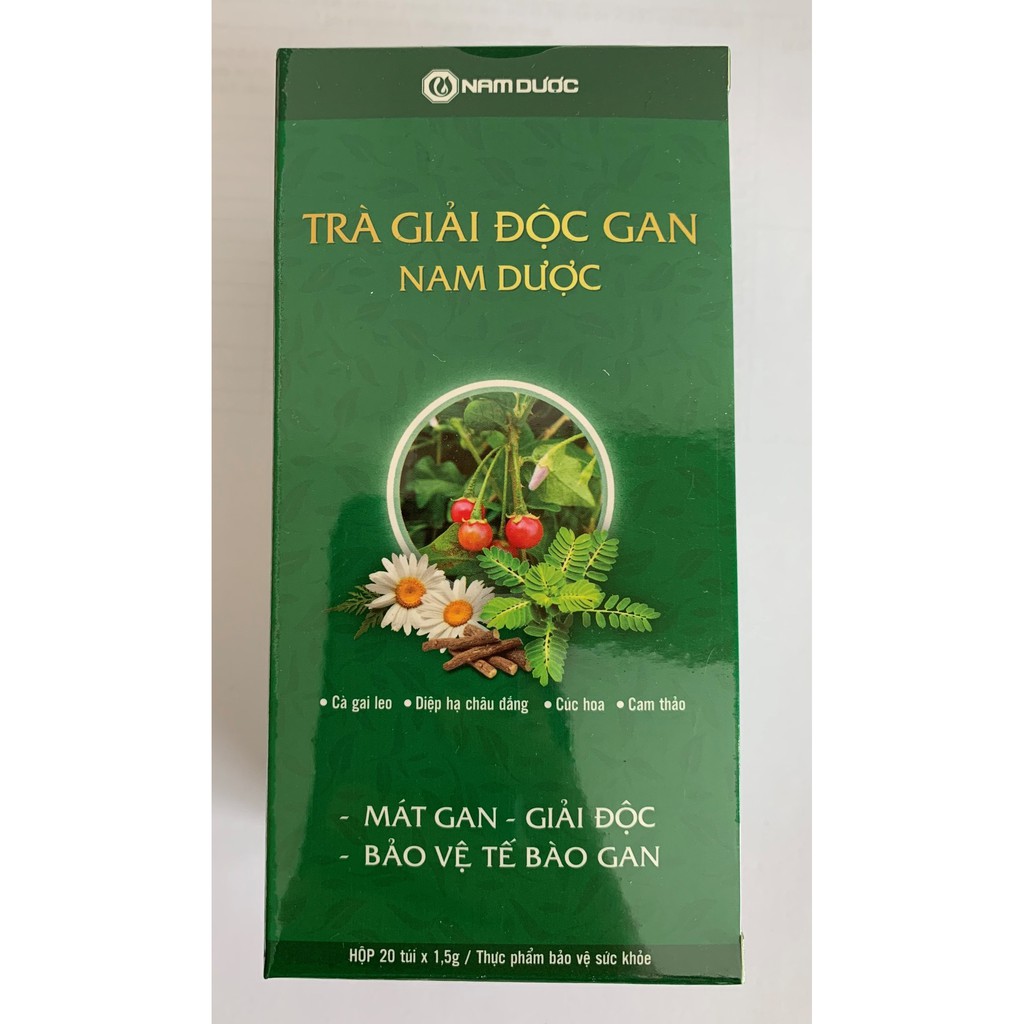 Trà giải độc gan Nam Dược- Giúp bổ gan, thanh nhiệt, giải độc⚡Đặc biệt cho người uống nhiều bia rượu- Date 2026 mới nhất