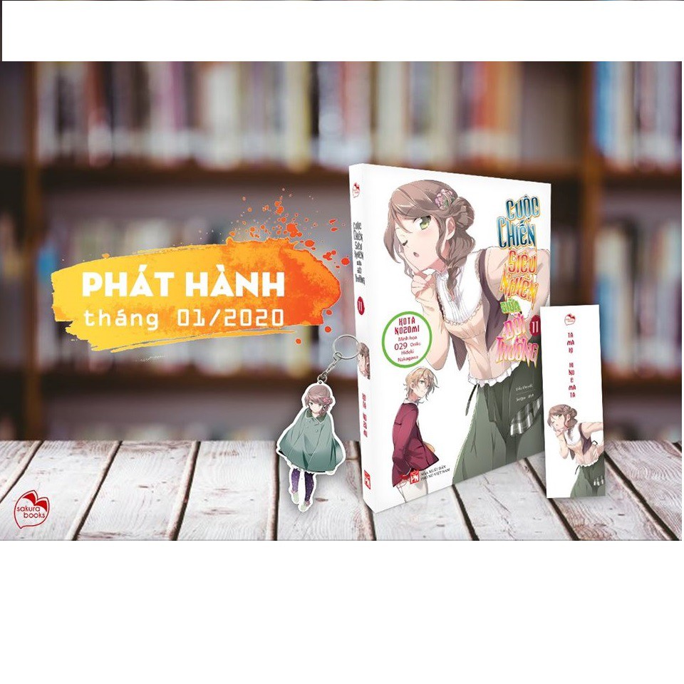 Sách light novel Cuộc chiến siêu nhiên giữa đời thường tập 11