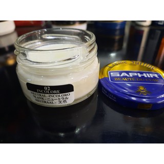 Xi đánh giày không màu dưỡng da và đánh bóng Saphir Pháp BDC neutral