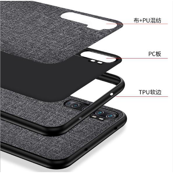 Ốp lưng Xiaomi mi 11 / mi 10 / cc9 pro / mi note 10 lite /  mi 10 lite Mi 12 12x 12 pro họa tiết vải Jean cao cấp