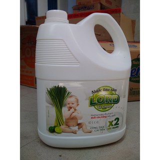 Nước lau sàn hương Chanh sả Lord 3.8Kg Thủ Đức