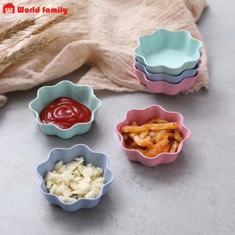 Chén Đựng Nước Chấm Gia Vị Chén Cho Bé Ăn Dặm Làm Từ Lúa Mạch