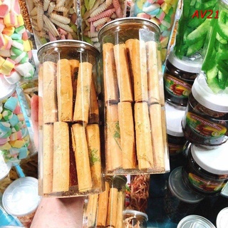 Bánh ống ngò bơ sầu riêng