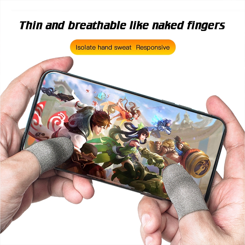 Cặp vải bọc ngón tay chống đổ mồ hôi dùng cho chơi game tiện dụng | BigBuy360 - bigbuy360.vn