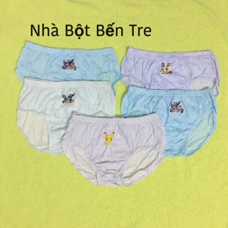 [Ảnh thật kèm video] Quần chip/ sịp cotton xuất dư cho bé trai
