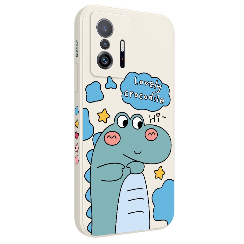 Dễ Thương Ốp Điện Thoại Hình Khủng Long Cho xiaomi mi 13t 12t 11t 10t pro lite mi 9t pro