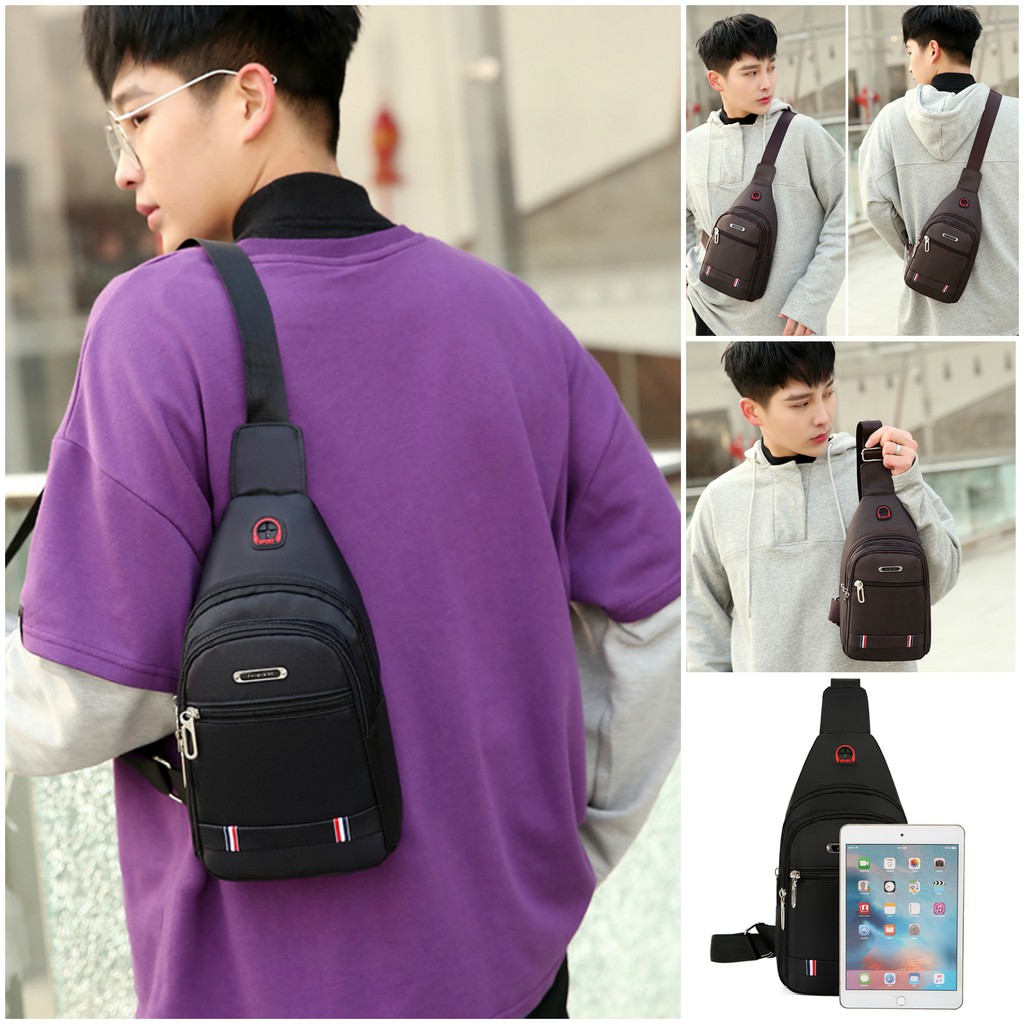Túi Đeo Chéo Nam Vải Canvas + Quà Tặng Loa Bluetooth Mini Cầm Tay TC78-LOA14 | BigBuy360 - bigbuy360.vn