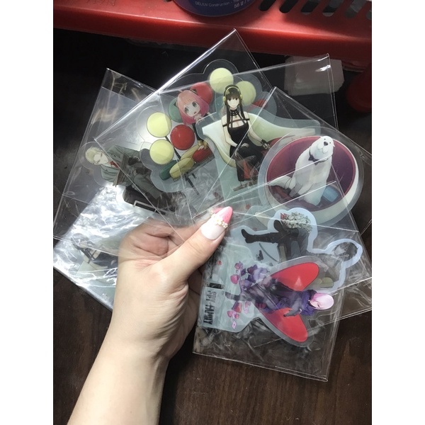 Phụ kiện standee nhựa Gia đình điệp viên spy x family