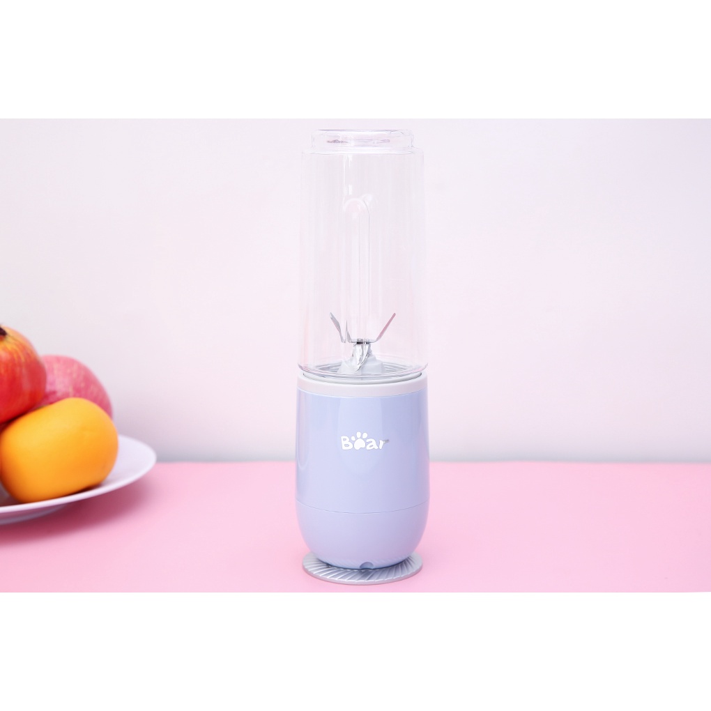 Máy xay sinh tố cầm tay mini Bear LLJ-D04B1 / LLJ-D04A1 - Kèm 2 cốc - Hàng chính hãng