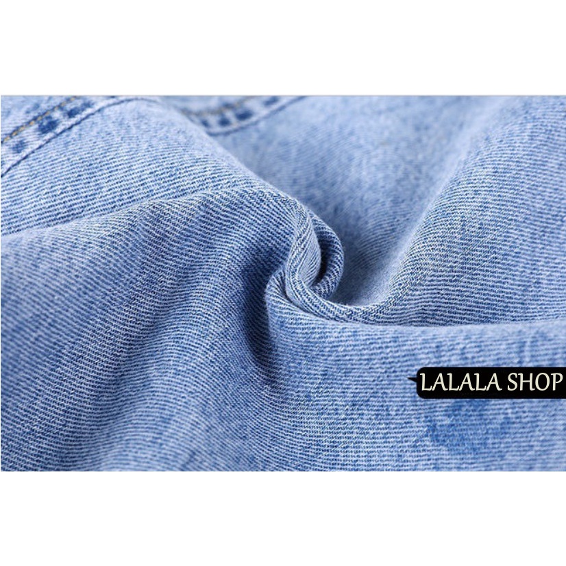 Váy demin / Váy bò / Váy Jeans phối ren thời trang cho bé gái