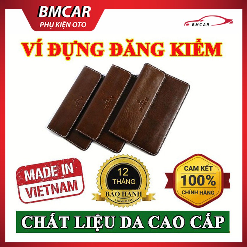 Ví Da Cao Cấp In Đủ Hãng Xe Ô Tô Đựng Giấy Tờ Đăng Kiểm, Tùy Thân, Siêu Sang Trọng, Tiện Lợi