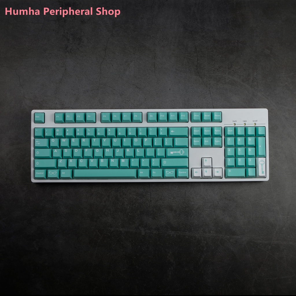 Goodthing Nắp Bàn Phím Cơ 140 Phím Chất Liệu PBT Nhuộm Màu Họa Tiết Cherry profile Cá Tính