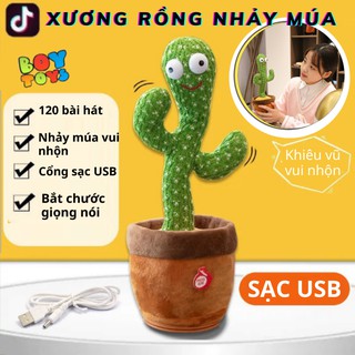 [120 bài hát]Đồ chơi xương rồng khiêu vũ nhảy múa bắt chước, nhại lại tiếng nói, có nhạc sôi động