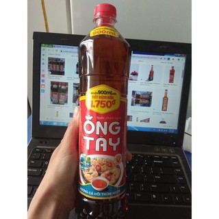 Nước mắm Ông tây chai lớn 900ml